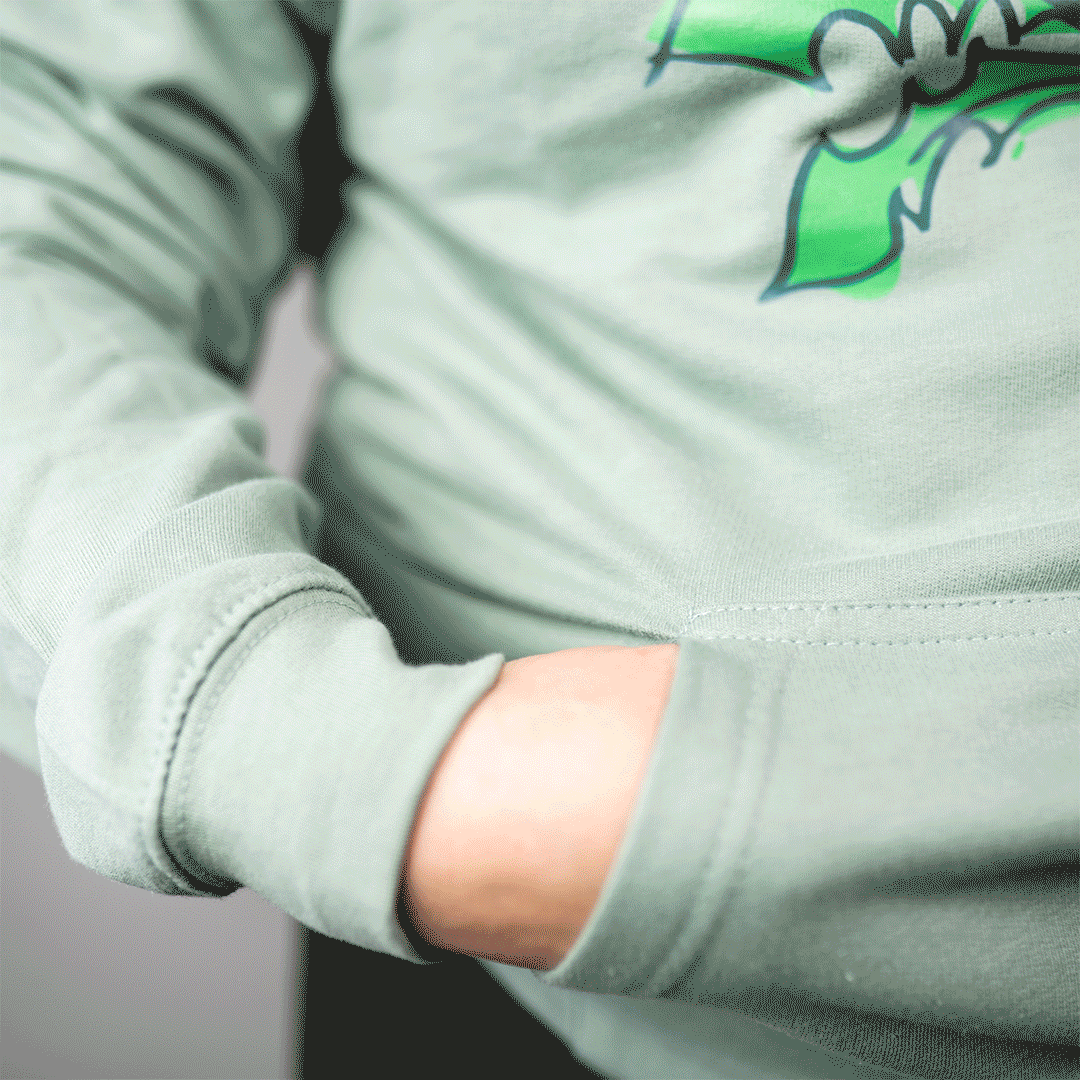 Fidget-Wear Wild & Worthy Adult Graphic Hoodie