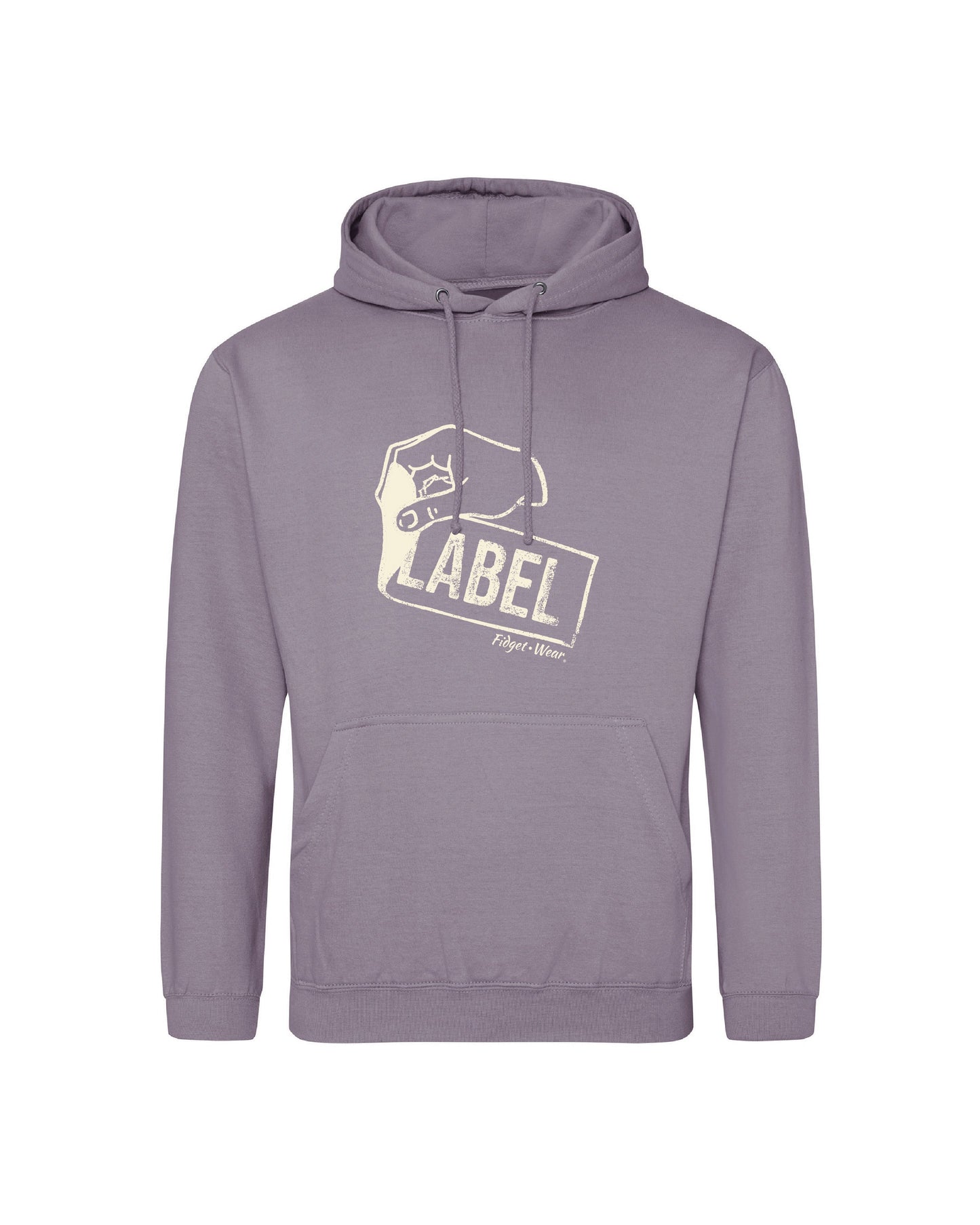 Fidget-Wear Removing Labels Adult Graphic Hoodie