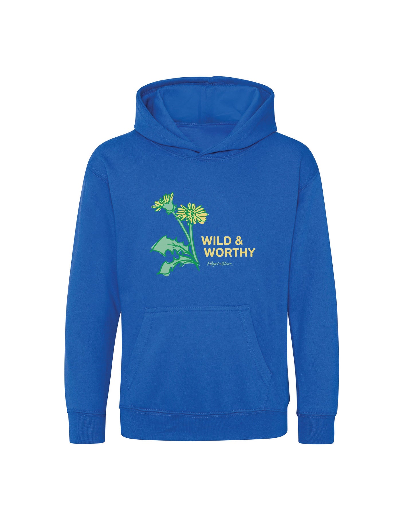 Fidget-Wear Wild & Worthy Youth Graphic Hoodie