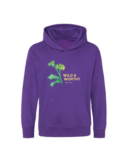 Fidget-Wear Wild & Worthy Youth Graphic Hoodie