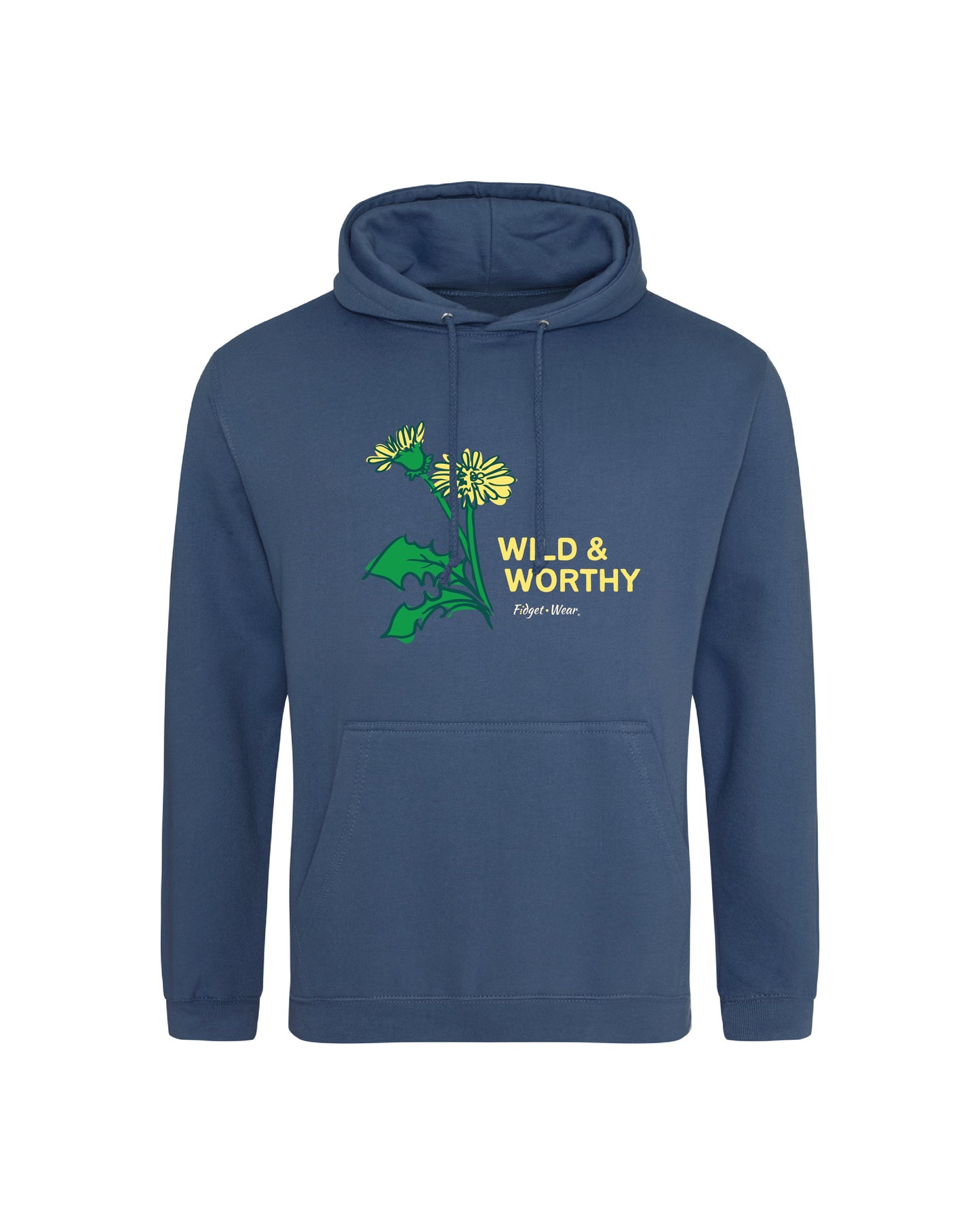Fidget-Wear Wild & Worthy Adult Graphic Hoodie