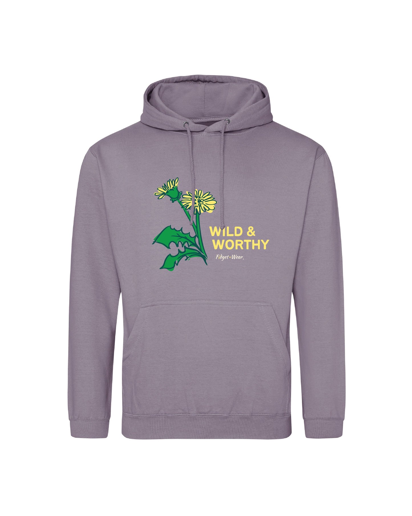 Fidget-Wear Wild & Worthy Adult Graphic Hoodie