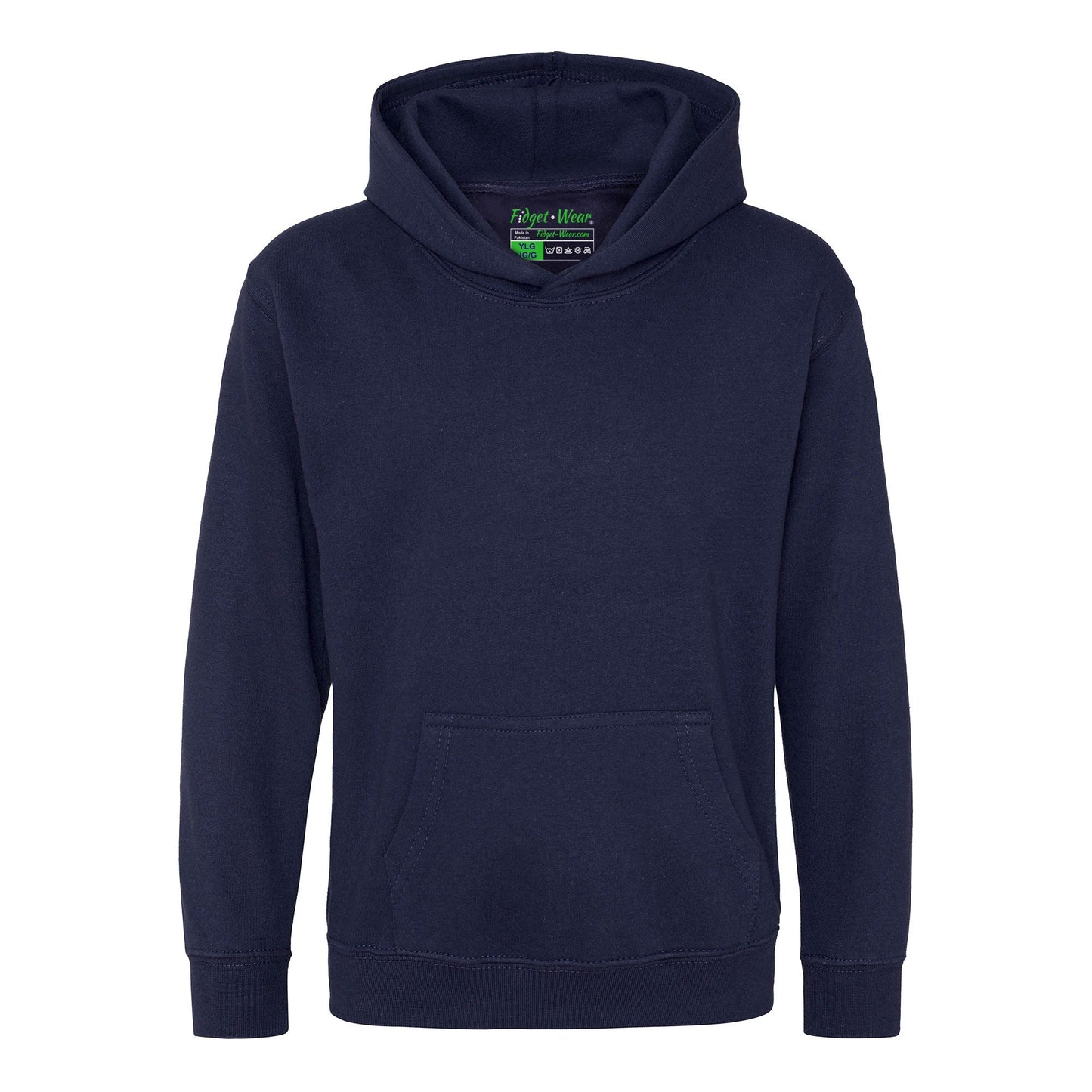 Fidget-Wear Hoodie, Nurturing Navy