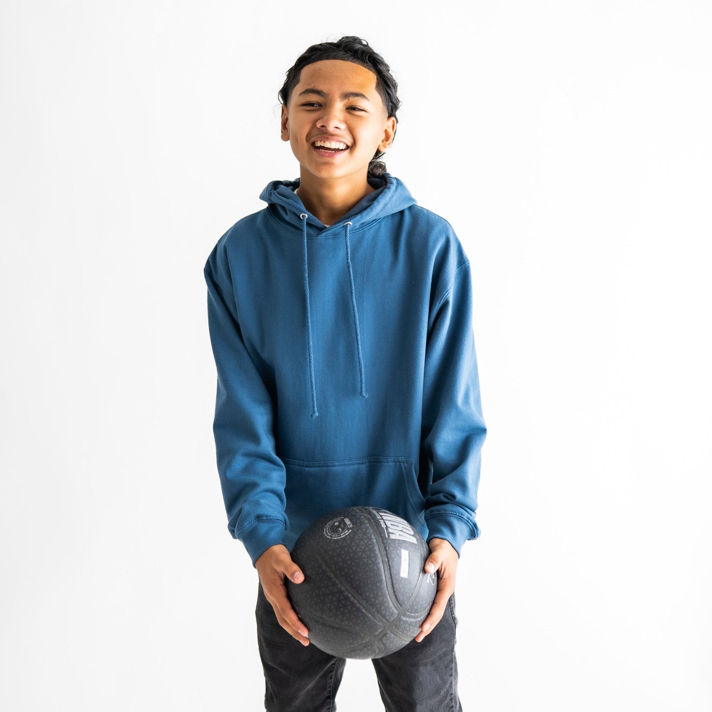 Fidget-Wear Hoodie, Inspiring Indigo