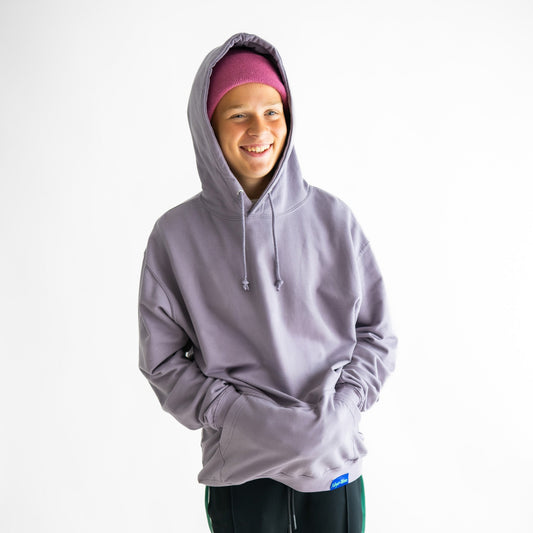Fidget-Wear Hoodie, Peaceful Purple