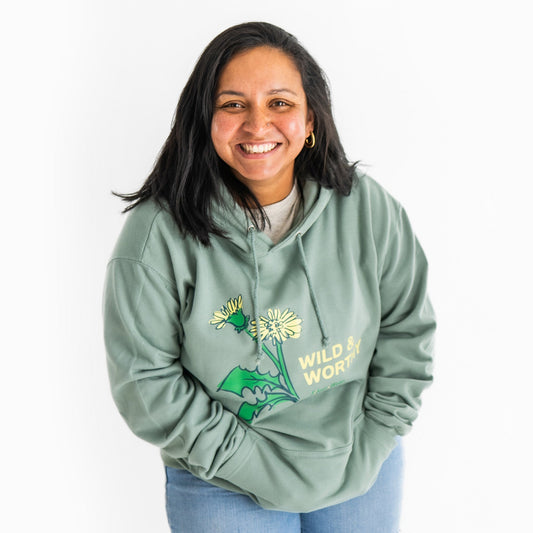 Fidget-Wear Wild & Worthy Adult Graphic Hoodie