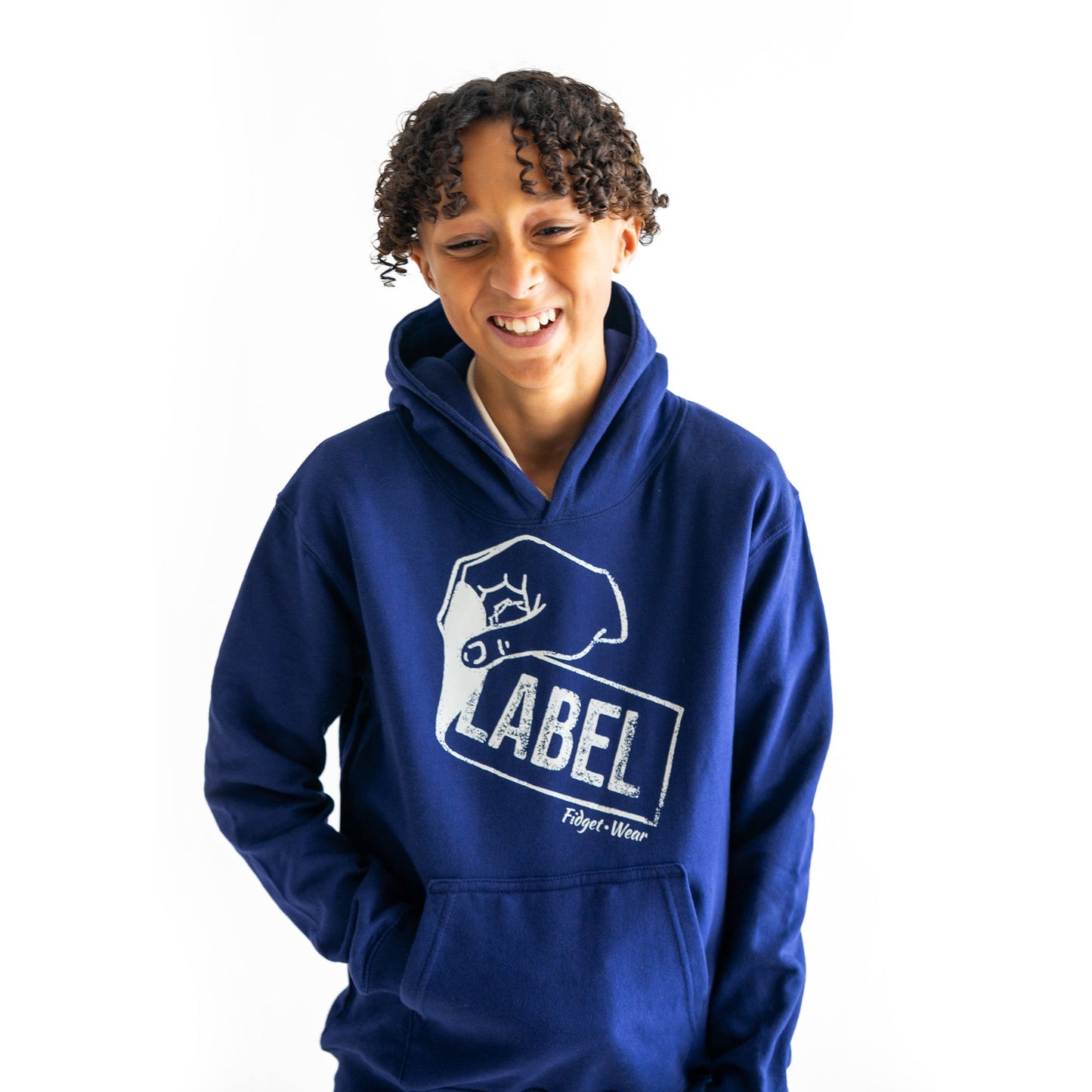 Fidget-Wear Removing Labels Youth Graphic Hoodie