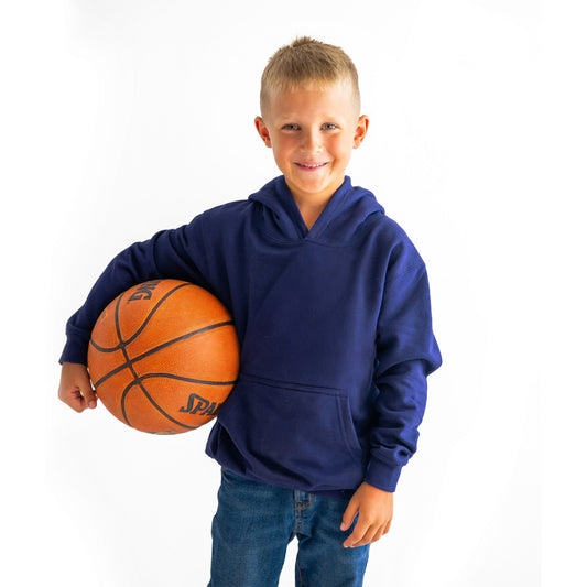 Fidget-Wear Hoodie, Nurturing Navy