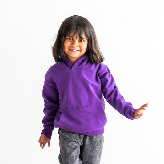 Fidget-Wear Hoodie, Pleasant Purple